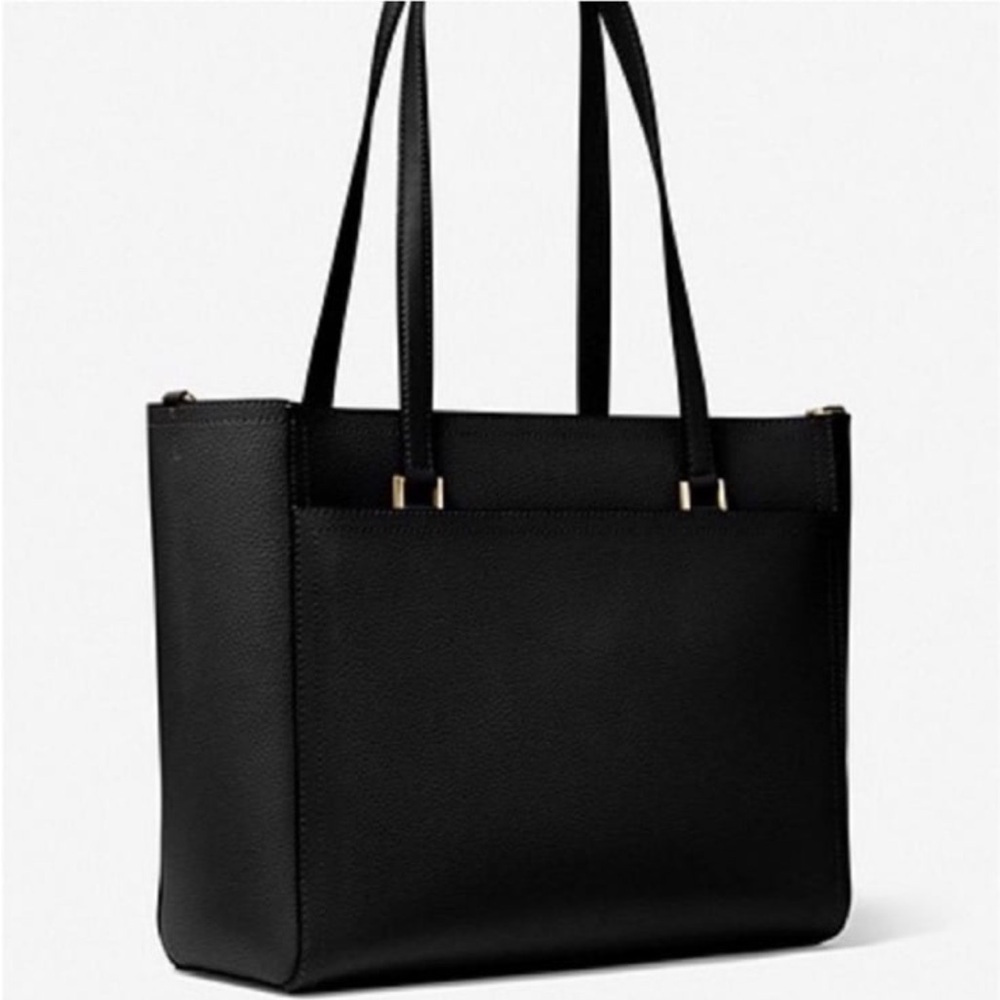 Michael Kors Black Women's 3 in 1 Maisie Tote and Clutch Crossbody Set - Picture 7 of 10